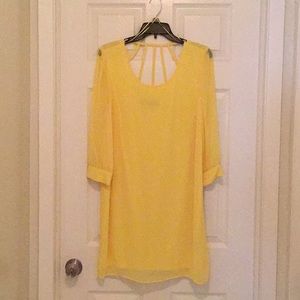 Madison Leigh Yellow summer dress